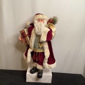 Vintage Rare Free Standing Victor Santa